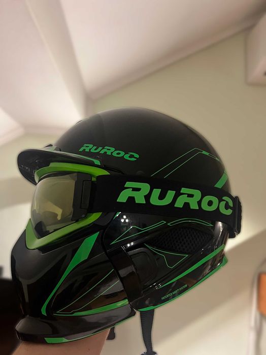 Casca Ski/Snowboard Ruroc RG-1 DX Chaos Viper XL