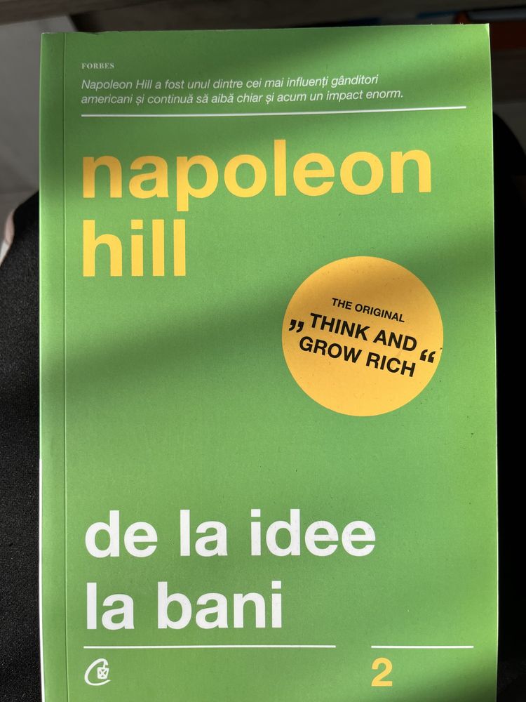 De la idee ma bani- Napoleon Hill 2018 noua