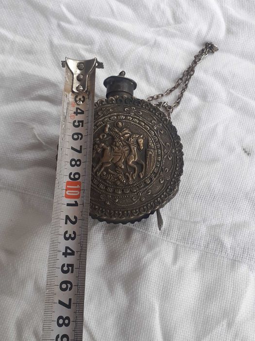 Автентичен възрожденски бронзов павур Свети Георги