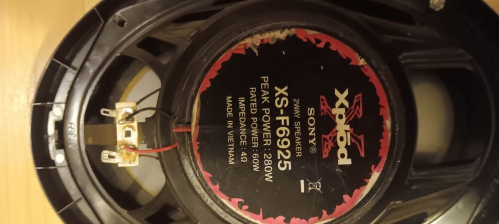 Тонколони Sony за автомобил