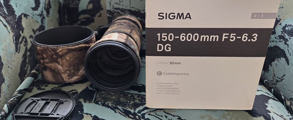 SIGMA 150-600mm F5-6.3 DG Contemporary montura Canon EF