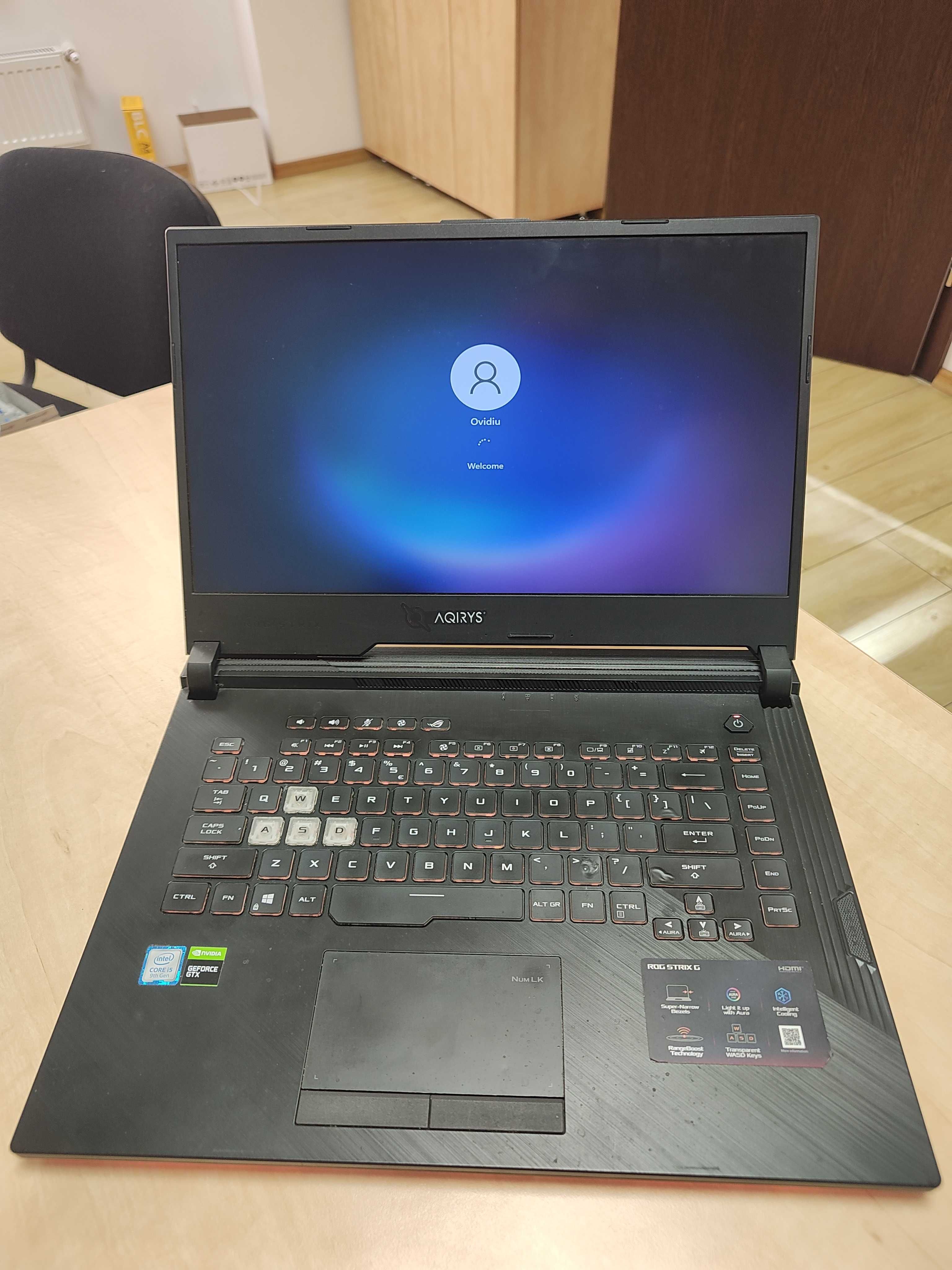 Laptop Gaming ASUS ROG Strix G G531GT, i5-9300H, 16GB RAM, 15.6