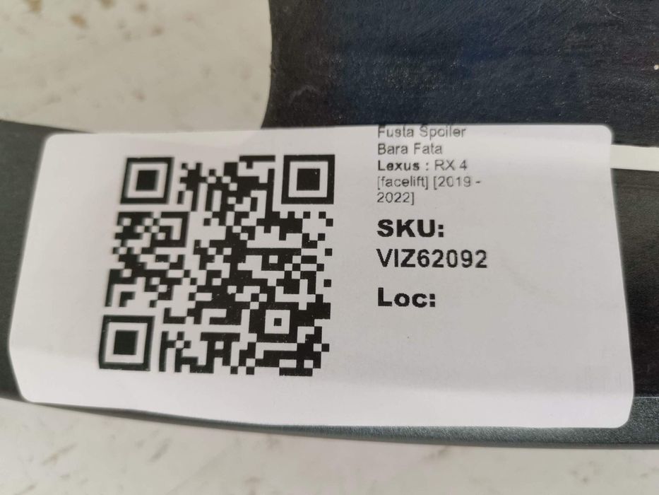 Лексус РХ 4 / Lexus RX 4 [фейслифт] Оригинален преден спойлер/предна б