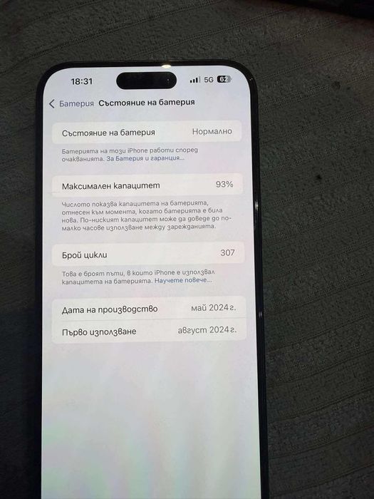 Iphone 15 pro max с гаранция