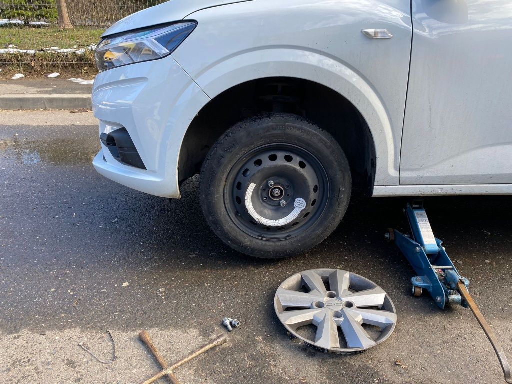 Roată roata  rezerva Slim Dacia Logan  2/3