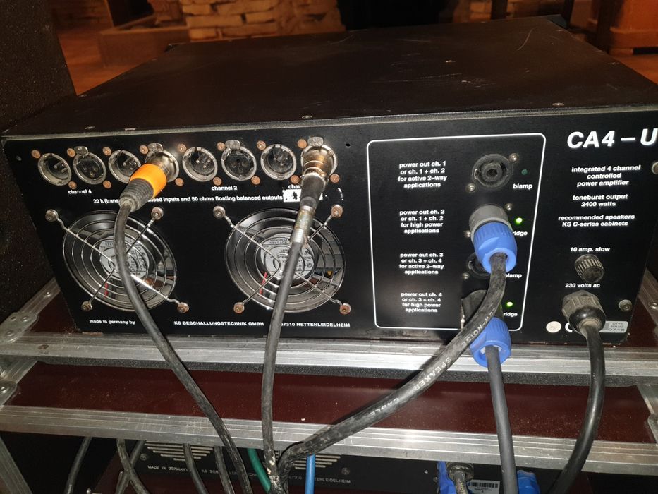 Amplificatoare Mosfet KsAudio CA4U 4canale/4x1000w cu modul controler