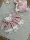 Rochie de fetita Pudra 3-6-9-12 luni