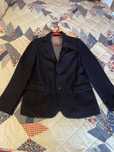 Sacou bleumarin Zara, de lana, pt baieti, 11-12 ani