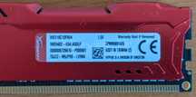 Memorie Kingston Fury Beast Red, 4GB, DDR3-1866, CL10