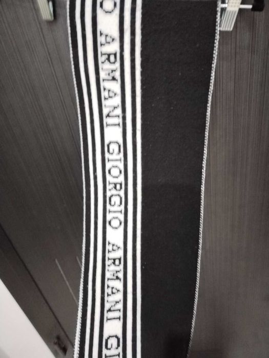 Оригинален двулицев мъжки шал Giorgio Armani