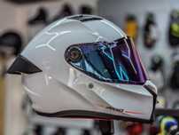Casca Moto Axxis Fenix Alb Lucios