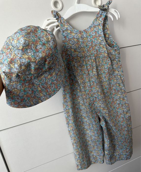 Salopeta Zara mărimea 98 cu palarie