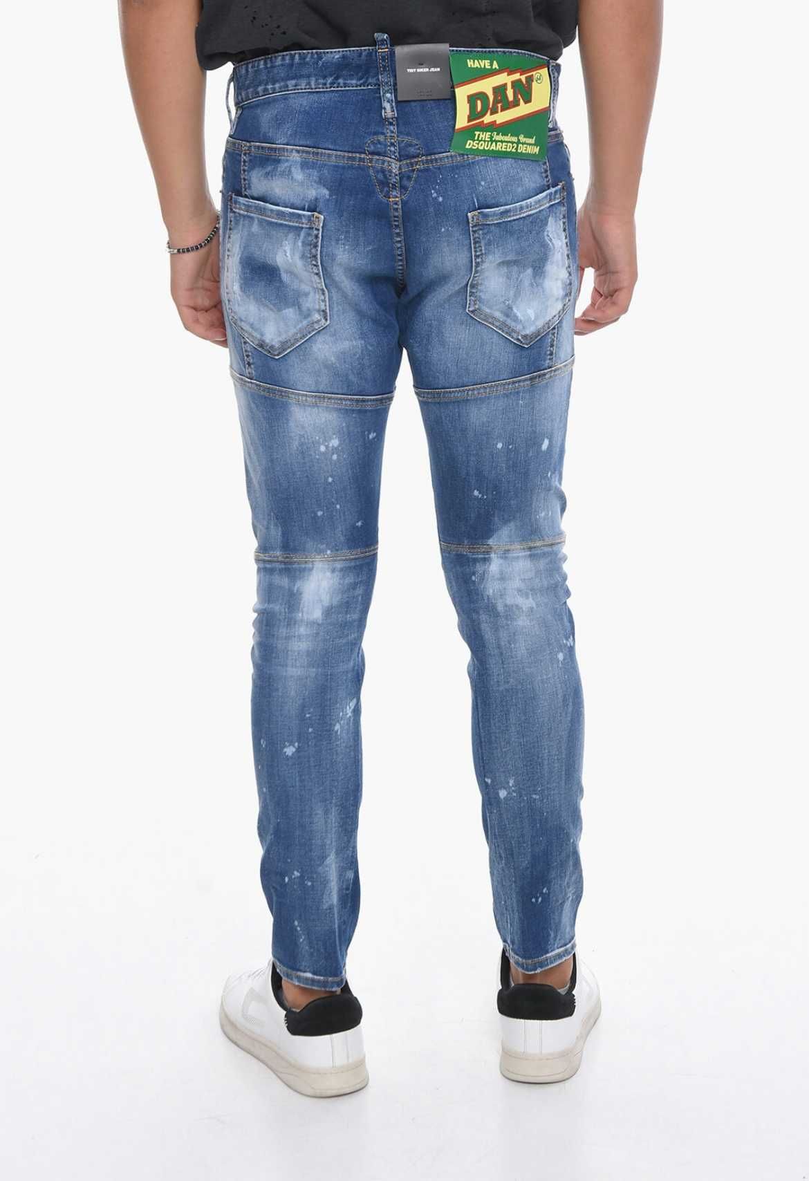 Dsquared2 blugi Tidy Biker Jean 44-46 italy, sau S-XS, retail 595 euro