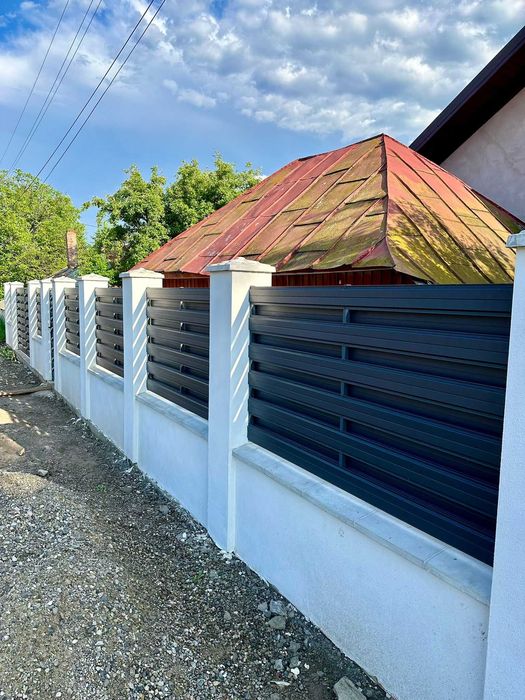 Șipcă metalică | Gard tip Jaluzele | Importator direct