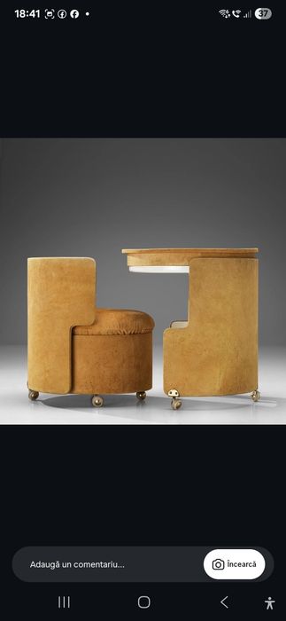 Set masa scaun machiaj toaleta make-up  5in1