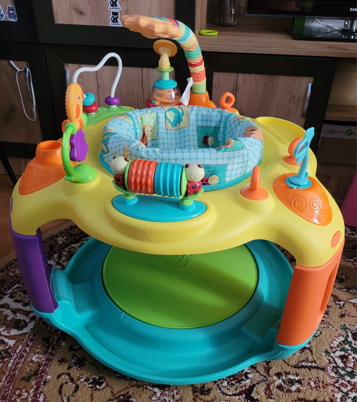 Bright Starts Centru De Activitati Springin’ Safari Bounce-A-Rou