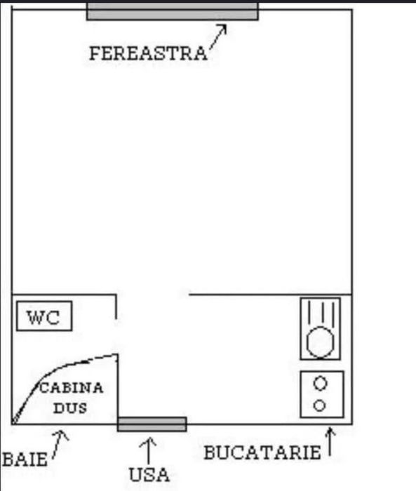 22.000€ Garsoniera zona Nicolina, Etaj 3