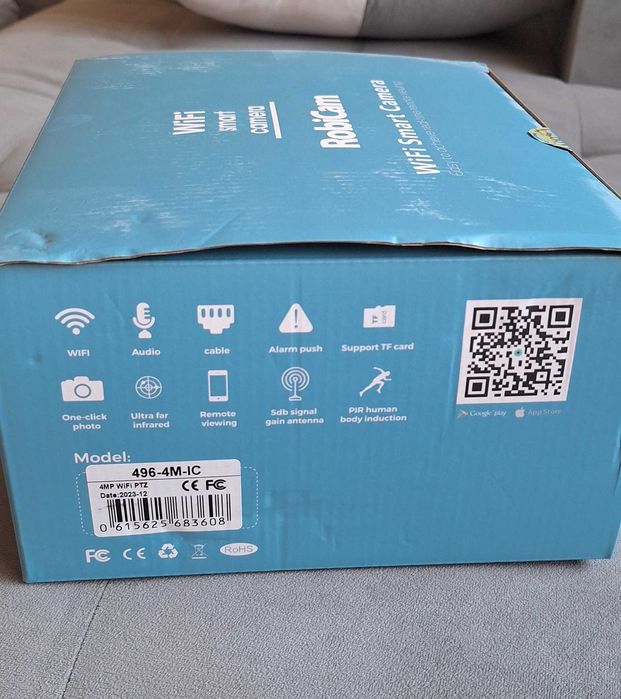 RobiCam WiFi Smart Camera iCsee 4MP ULTRA HD