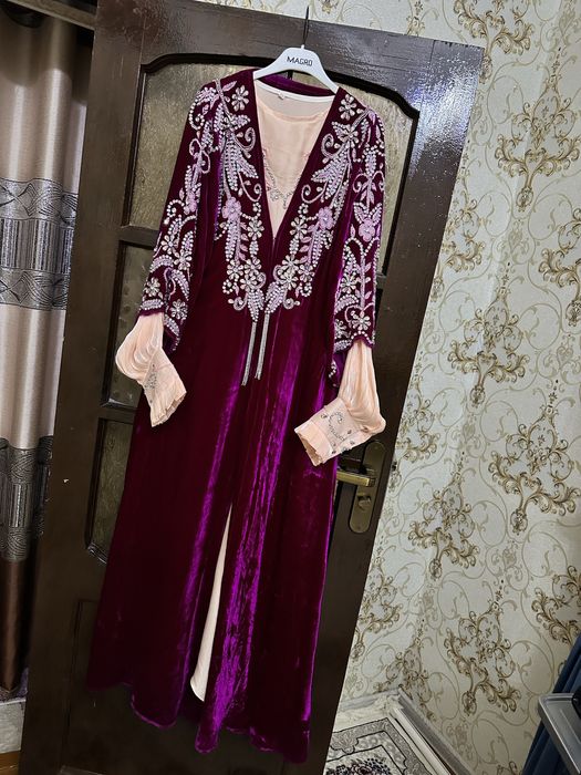 Абая-двойка ручной работы, очень качественная и аккуратно выполненная