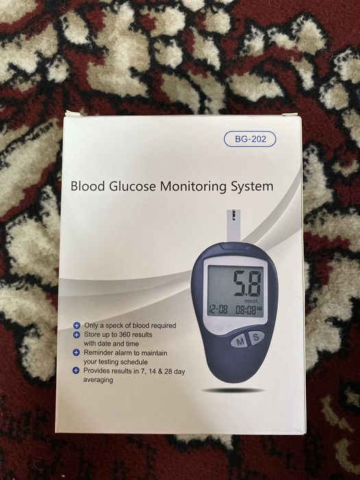 Глюкометр / Qon shakarini oʻlchash asbobi