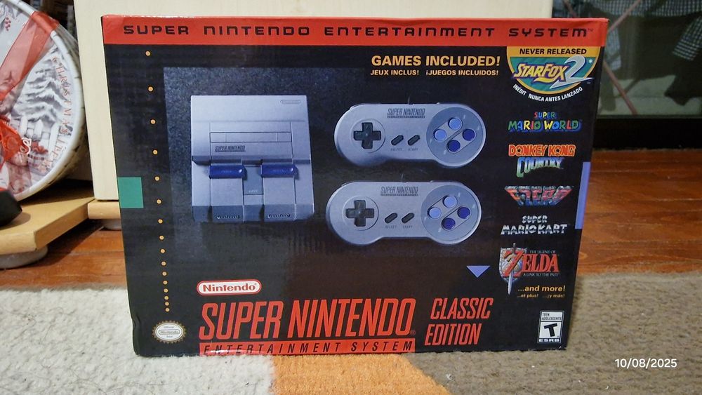Consola Super Nintendo mini classic