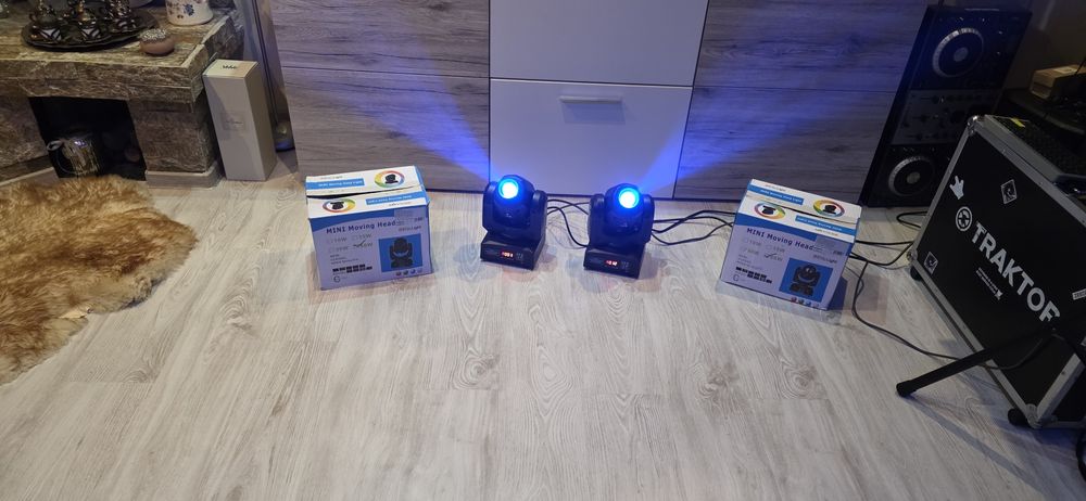 Moving head beam/spot Led 60w noi! Garantie Emag.