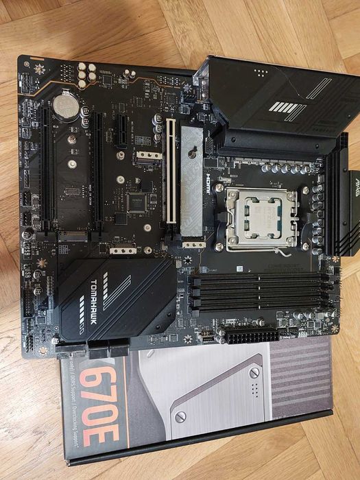 Ryzen 7 7800X3D + MSI X670E Tomahawk Wi-Fi, АМ5