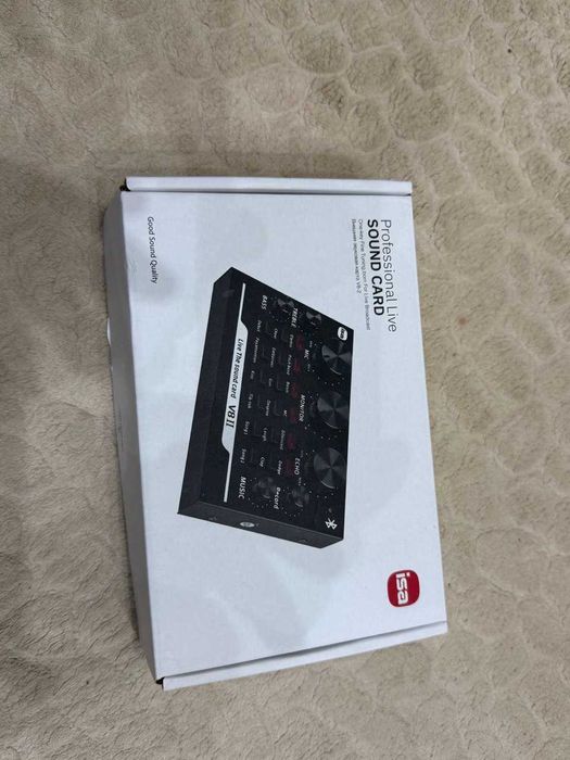 Звуковая карта сотилади