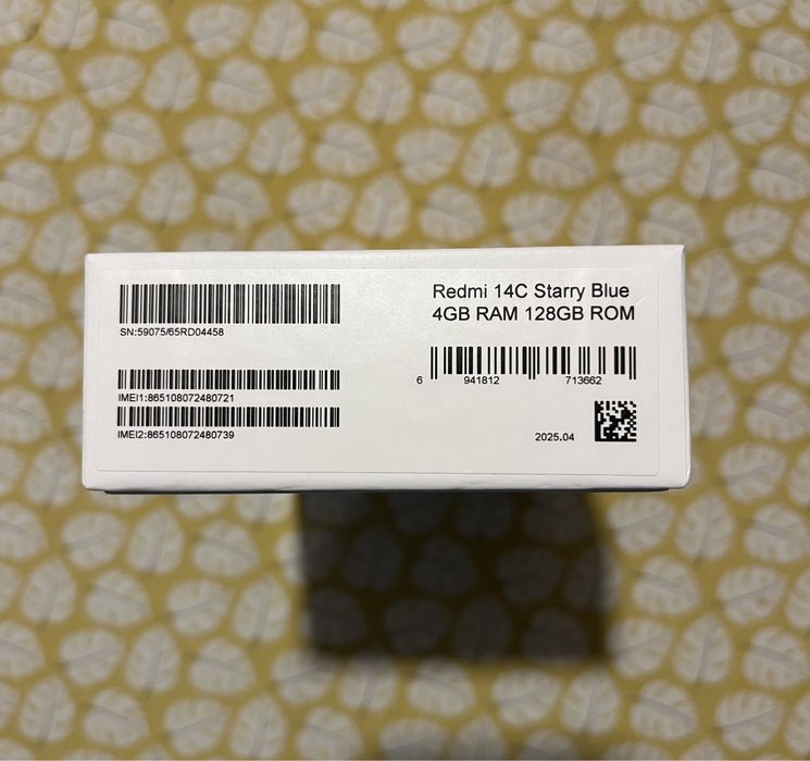 Xiaomi Redmi 14 C 128GB ЧИСТО НОВ, неизползван