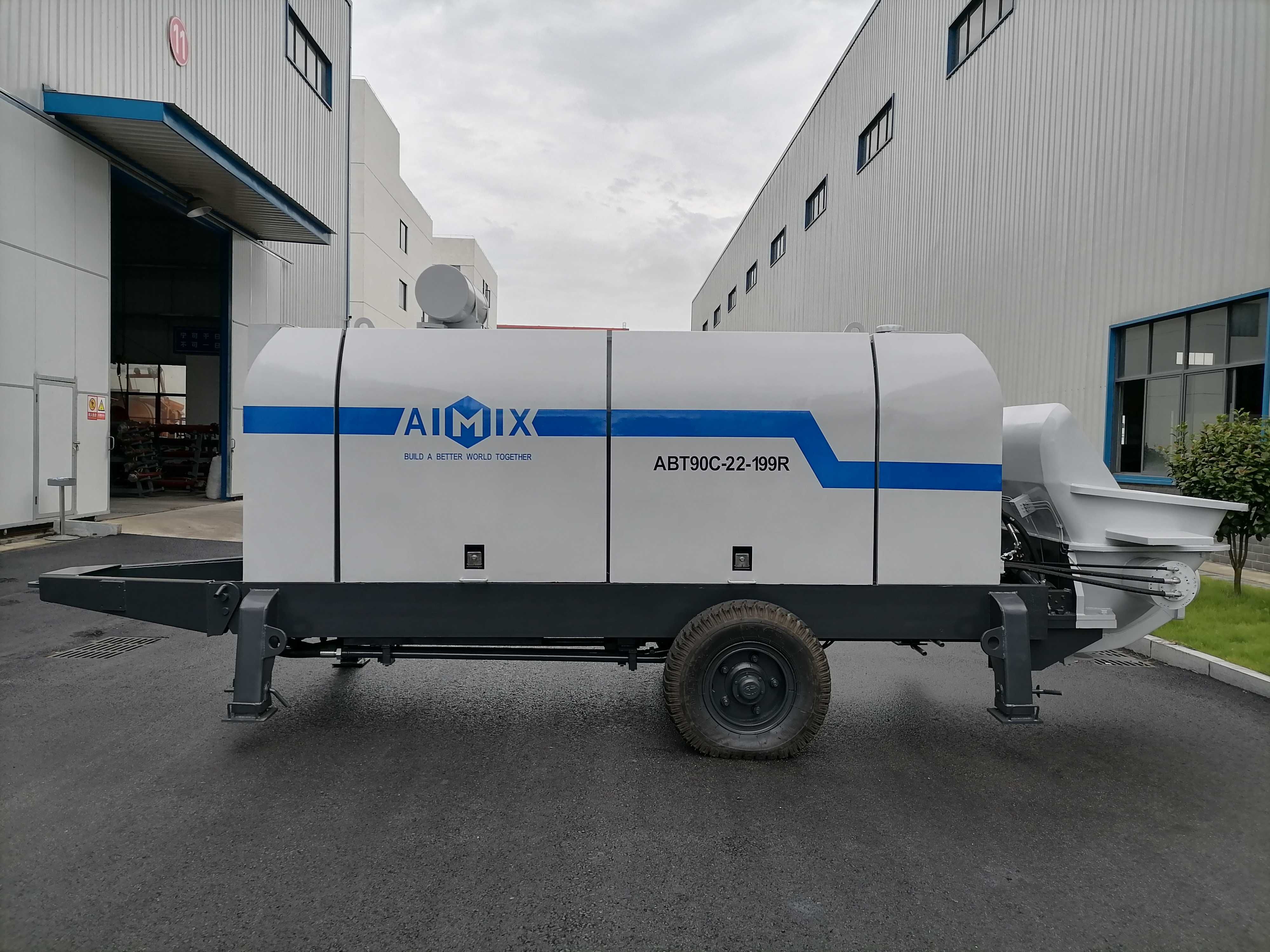 Бетононасос ABT90C-22-199 кВт(90 куб.ч )