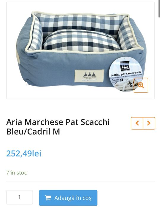 Pat/coș animale de companie - CADOU coș/cușcă transport