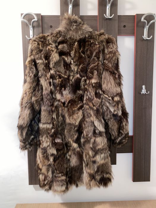 Палто естествен косъм