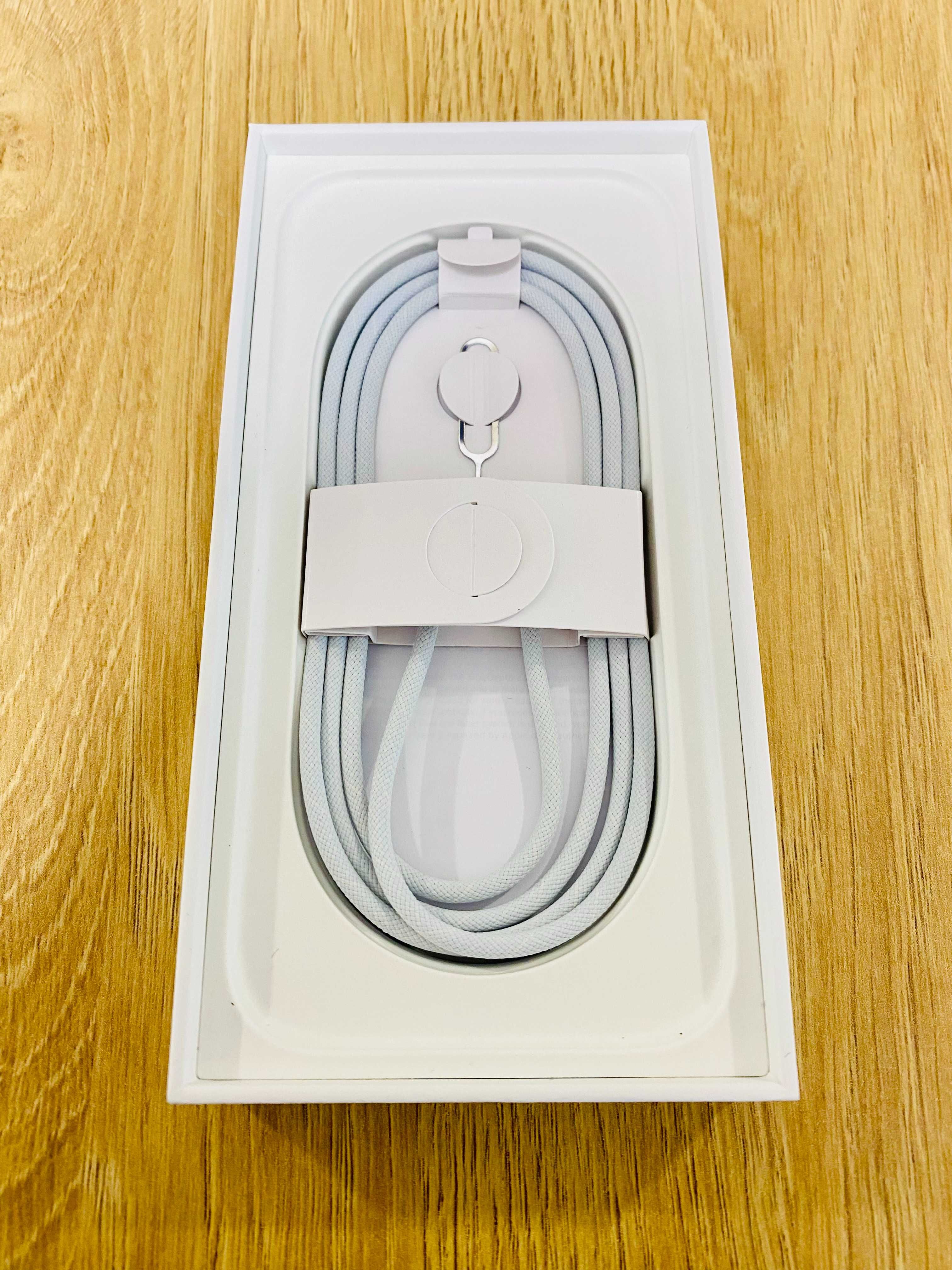 НОВ !!! Apple iPhone 16 Pro, 128GB, 5G, White Titanium, 100%