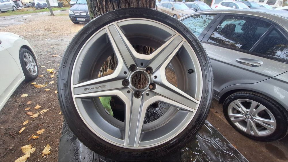 Оригинални джанти за mercedes c,e class AMG 18ки borbet germany