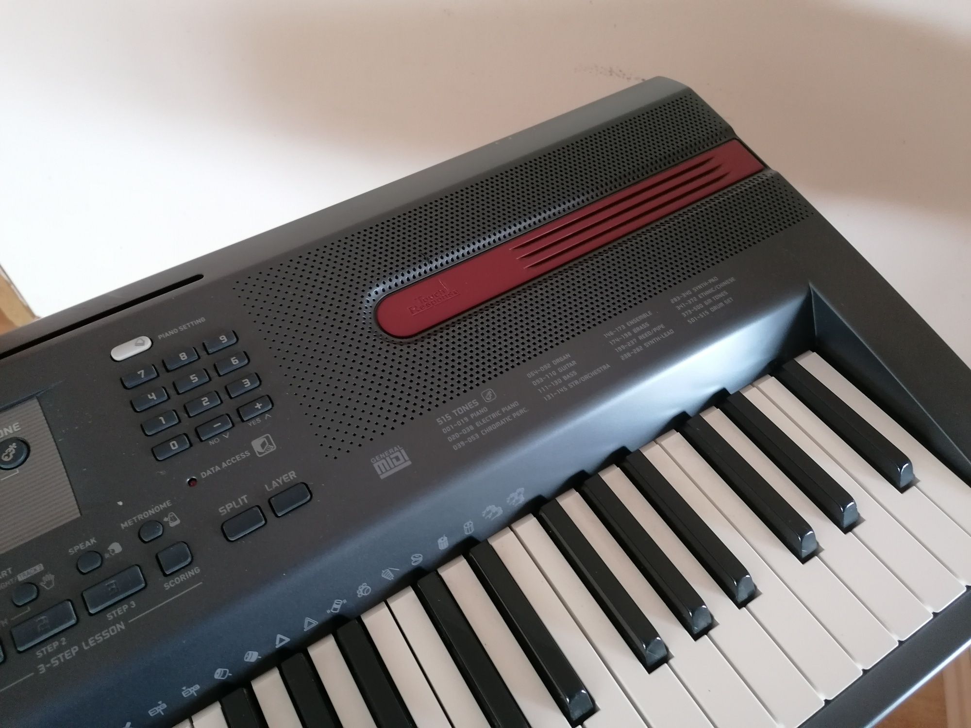 CASIO WK-11O pian digital 76 clape orga USB