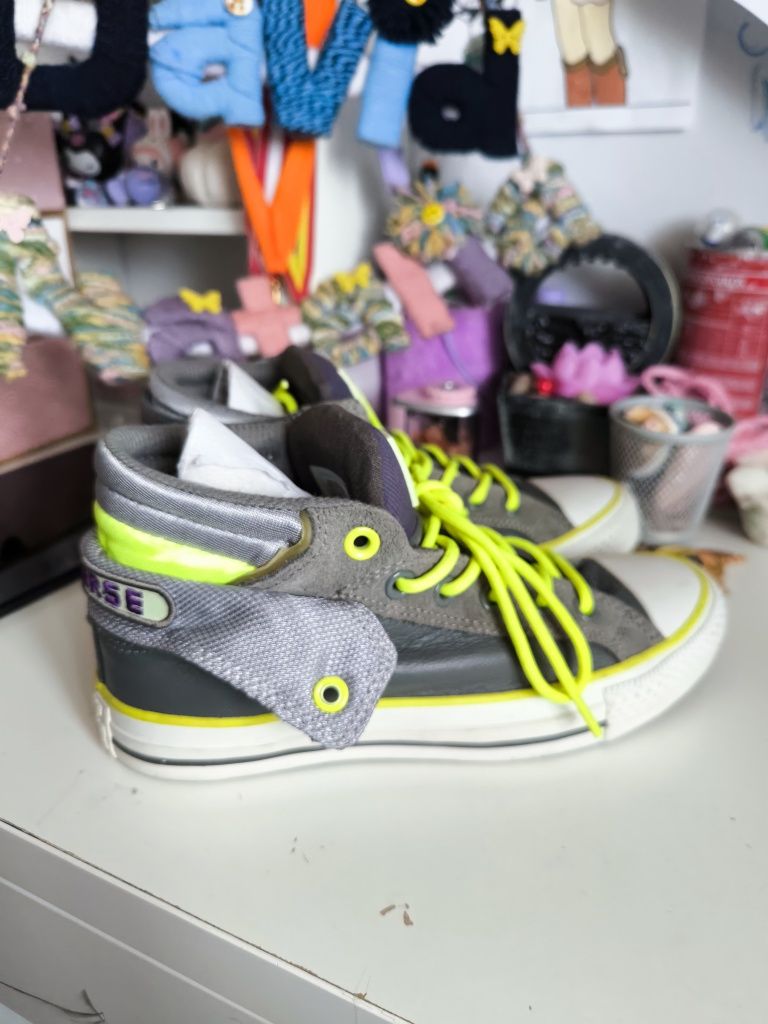 Sneakers Converse All star piele naturala 37,5 fit 38 NOI