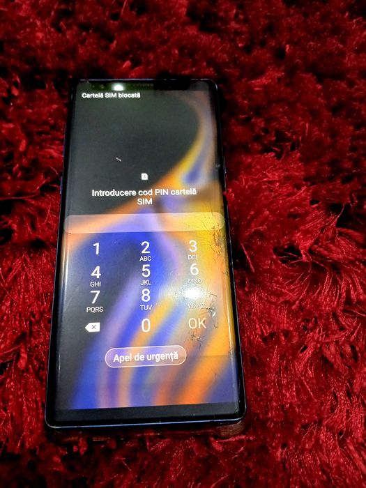 Samsung Galaxy Note 9,128GB Dual Sim 4G Midnight Black,USB tip-C