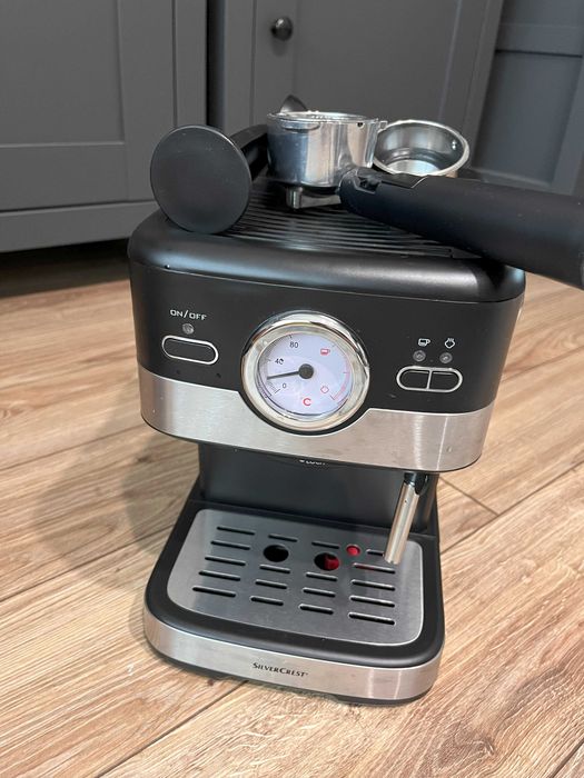 Espressor manual Silvercrest - aparat manual de cafea
