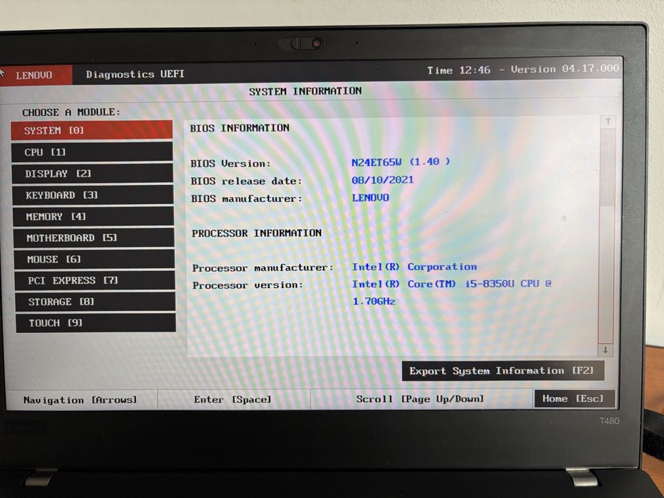Laptop Lenovo Thinkpad