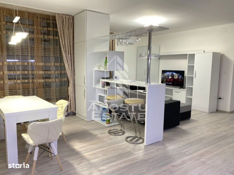 Apartament open space, cu 2 camere, bloc nou, Torontalului