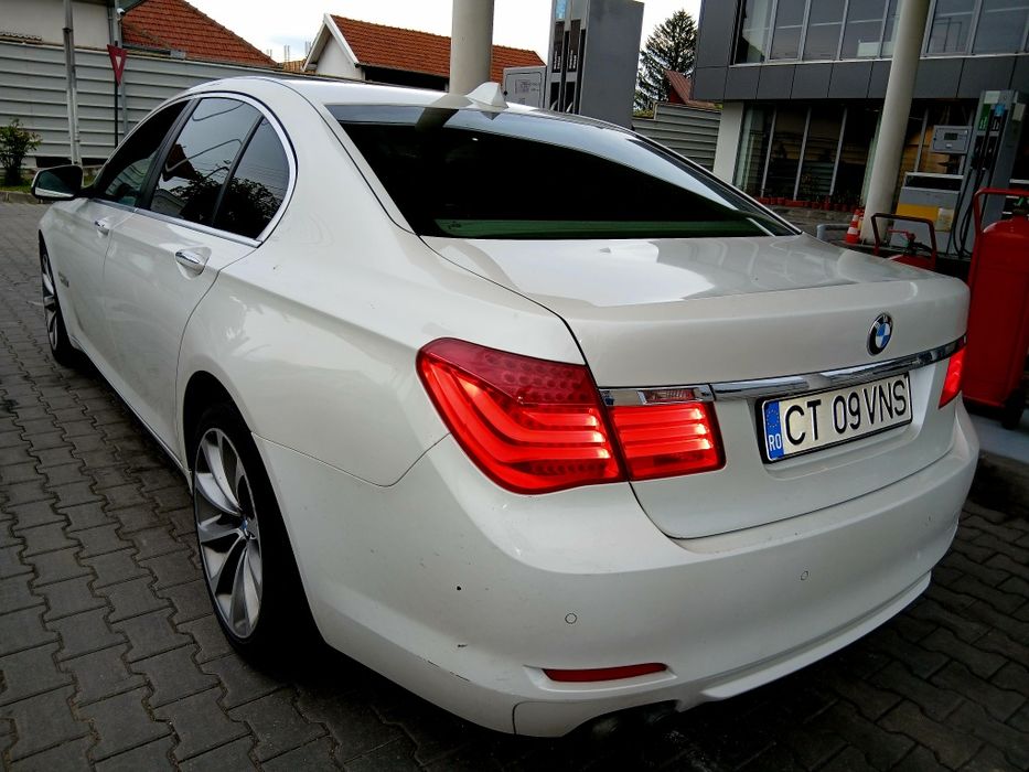 BMW 730D 2010 3.0D Alb Perlat Euro 5 Impecabil