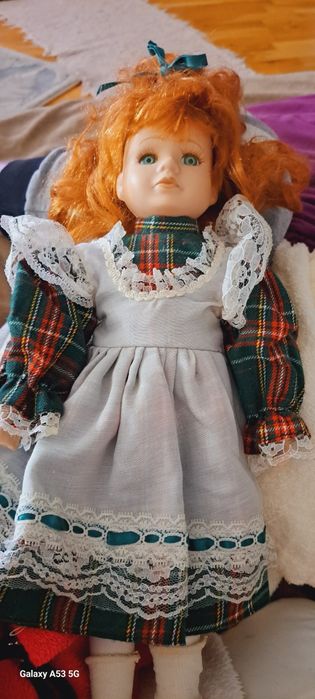 Papusa portelan, superba, aproximativ 50 cm