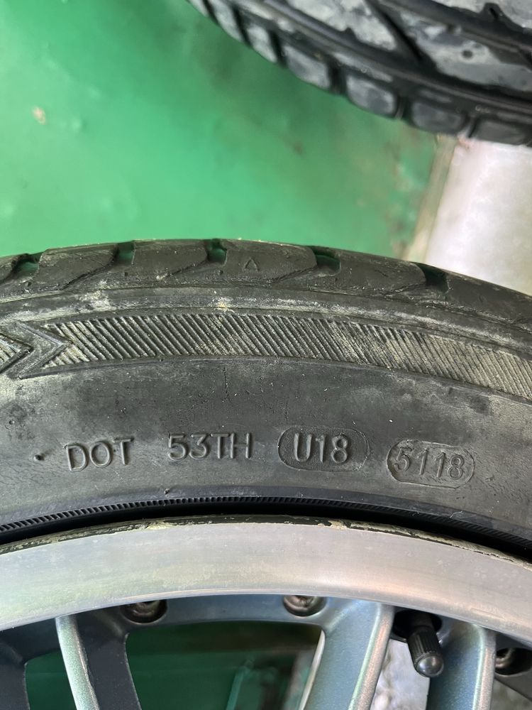 Джанти с гуми 5х112 r17