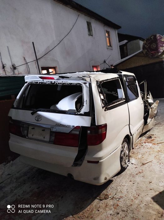Продам Тойоту Alphard по запчастям
