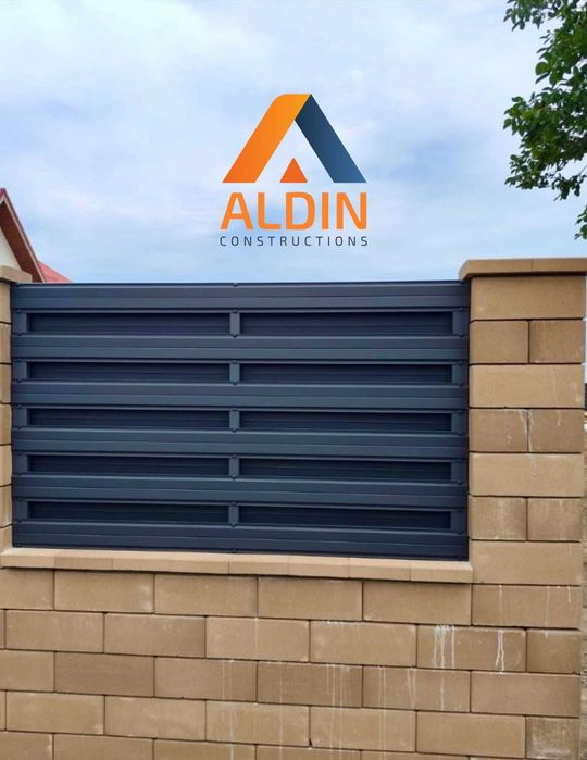 Șipcă metalică | Gard tip Jaluzele | Importator direct