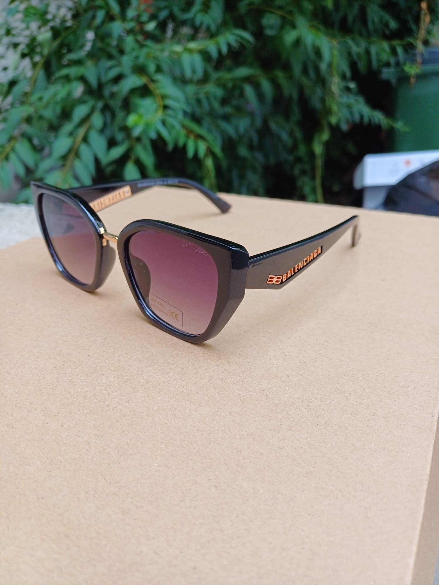 Ochelari de soare balenciaga mov