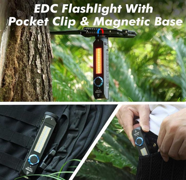 Супер EDC фенер SOFIRIN IF 23 PRO