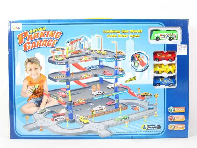 Паркинг писта на 4 етажа