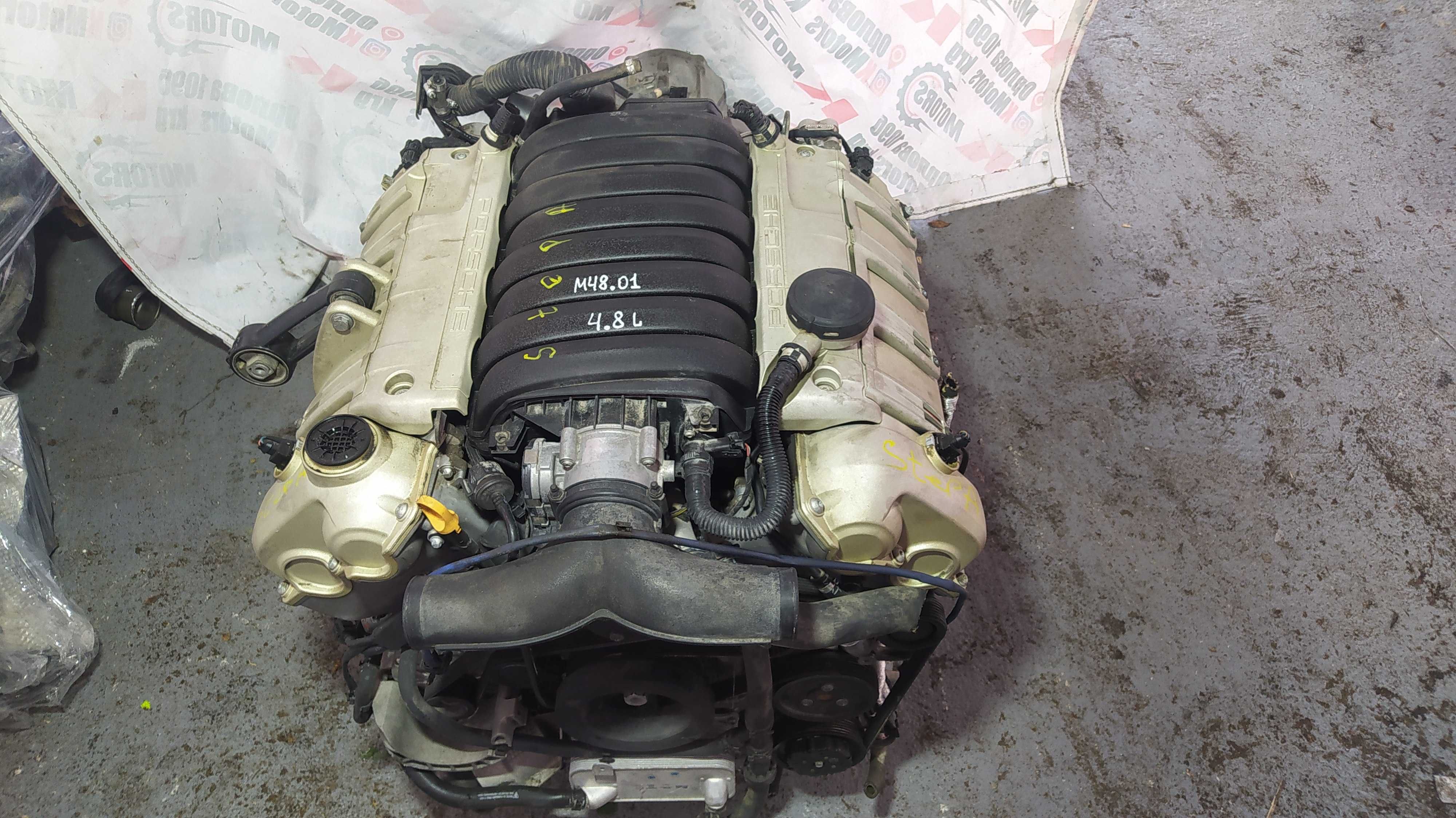 Двигатель M48 4.8 Porsche Cayenne 957 НЕ-турбо M48.01 Порше Каен 07-10