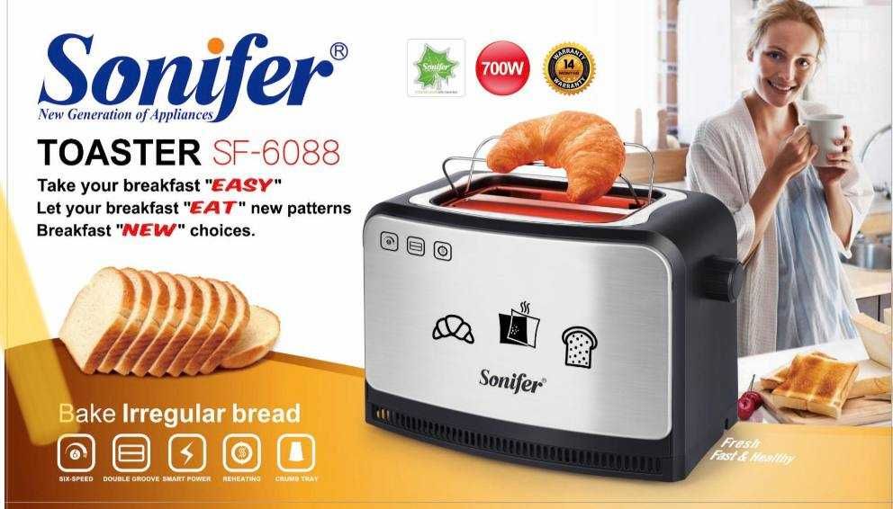 Tостер SONIFER SF-6088/SONIFER SF-6088 Tosteri to48
